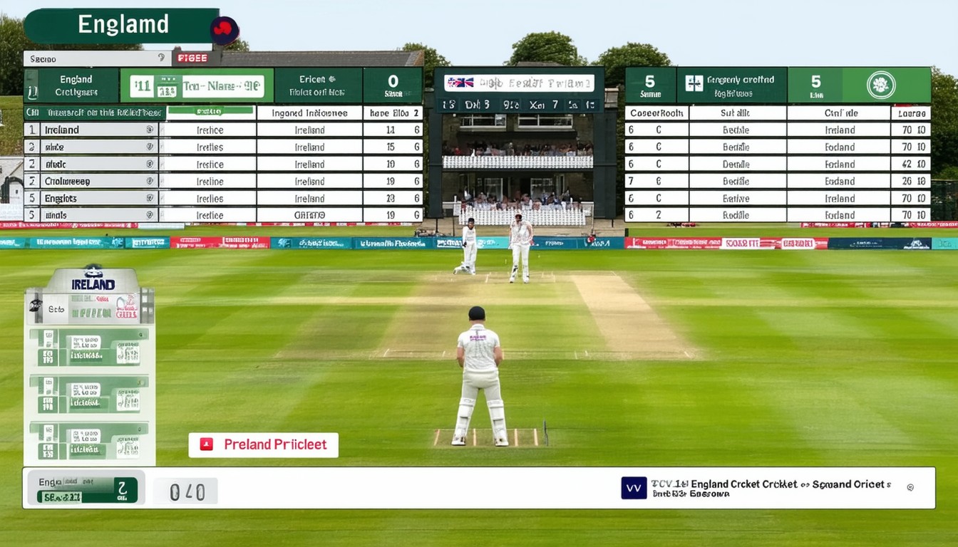 Ireland Cricket Team vs England Cricket Team Match Scorecard