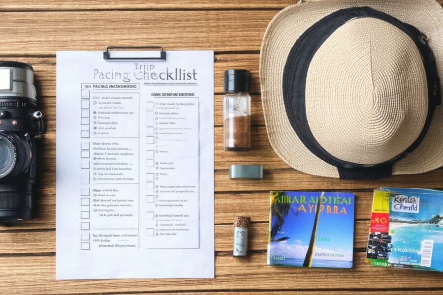 Kerala Trip Packing Checklist: Essentials to Bring for Your Kerala Vacation