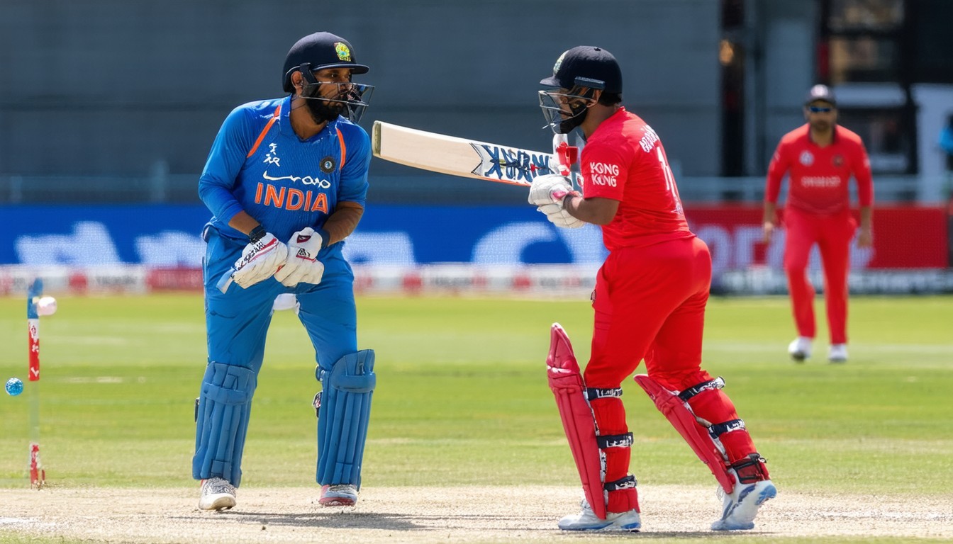 India vs Hong Kong Match Preview, Highlights, Score & Stats