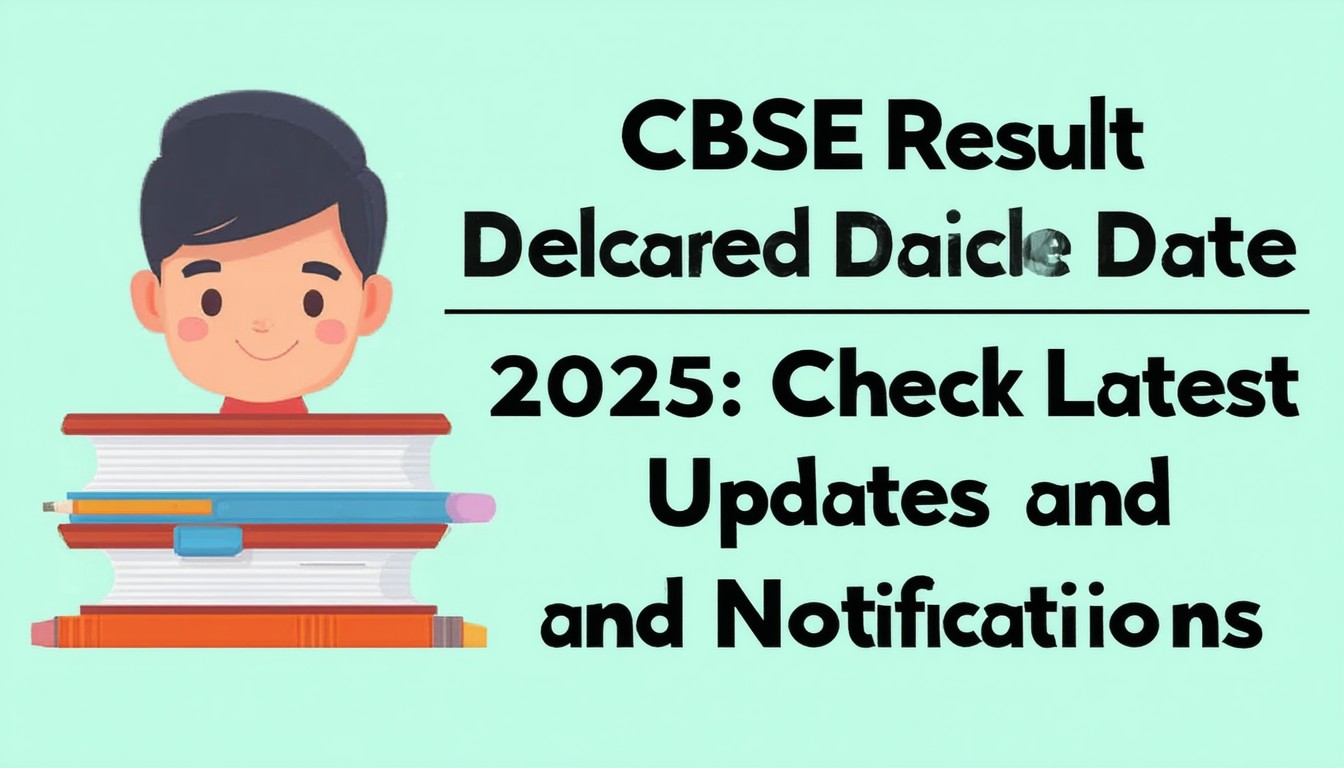 CBSE Result Declared Date 2025: Check Latest Updates and Notifications