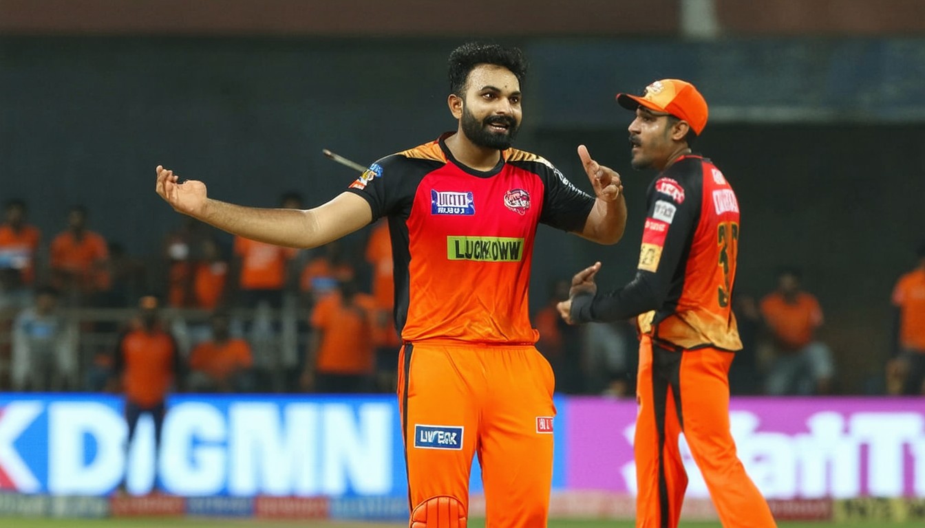 Lucknow Super Giants vs Sunrisers Hyderabad Match Timeline and Key Moments